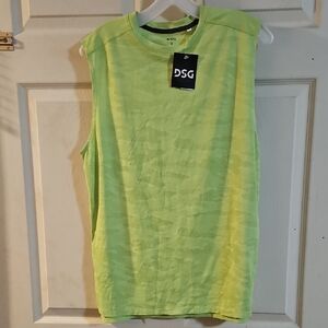 DSG Men's Movement Tank: Neon Pear: NEW WITH TAGS: SIZE S